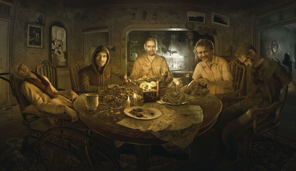 Una scena di Resident Evil VII